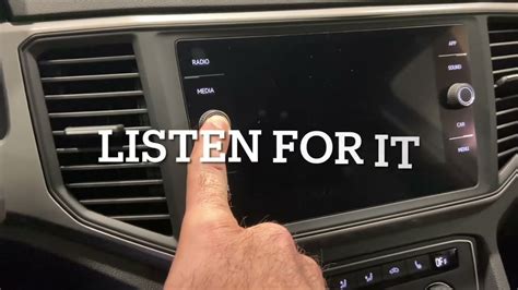There should be a tab that says Update available. . Reset vw atlas infotainment system